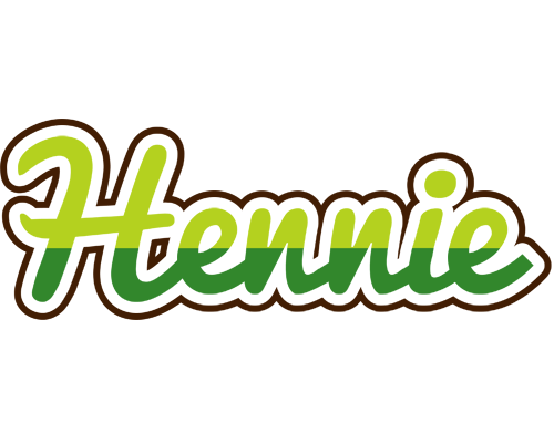 Hennie golfing logo