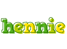 Hennie juice logo