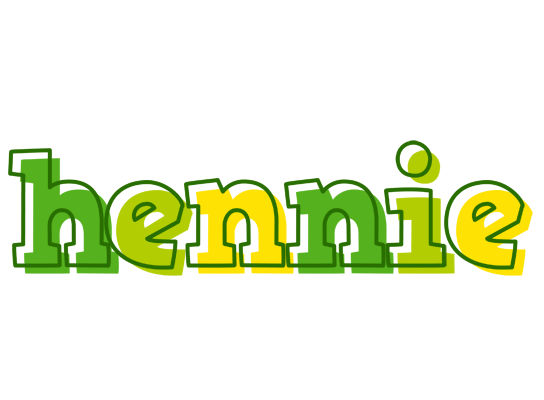 Hennie juice logo