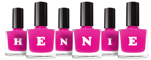 Hennie nails logo