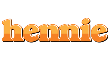 Hennie orange logo