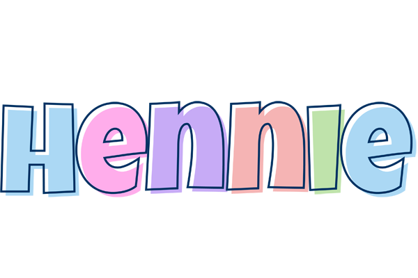 Hennie pastel logo