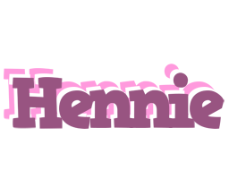 Hennie relaxing logo