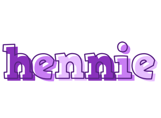 Hennie sensual logo