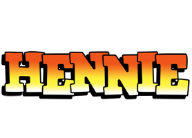 Hennie sunset logo