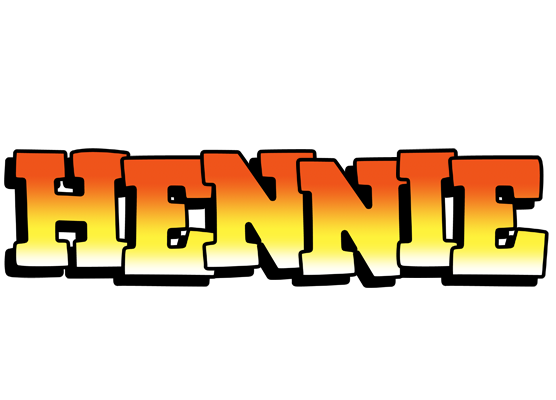 Hennie sunset logo