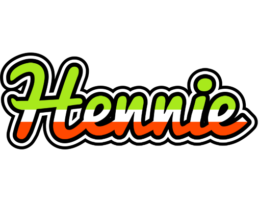 Hennie superfun logo