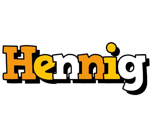 Hennig cartoon logo