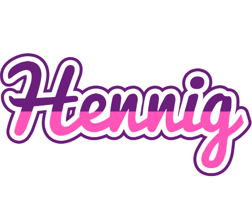 Hennig cheerful logo