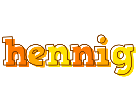 Hennig desert logo
