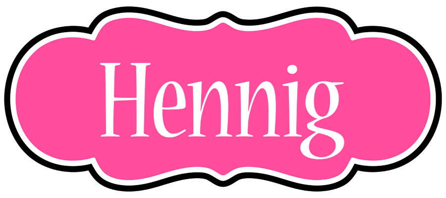 Hennig invitation logo