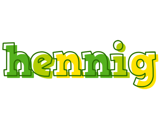 Hennig juice logo