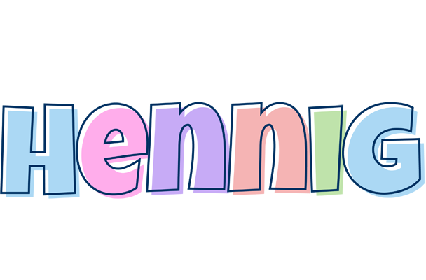 Hennig pastel logo