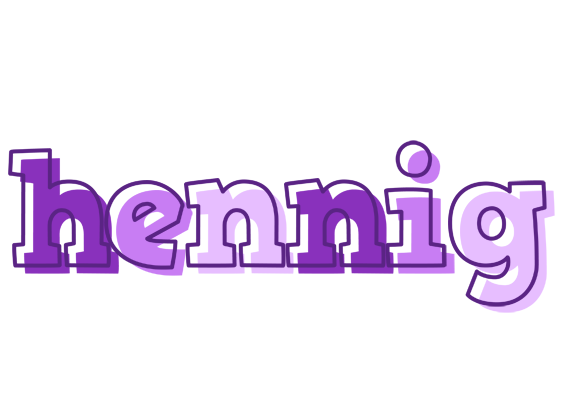 Hennig sensual logo