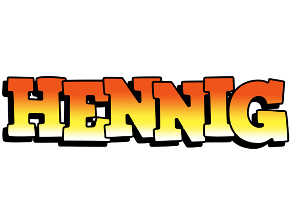 Hennig sunset logo