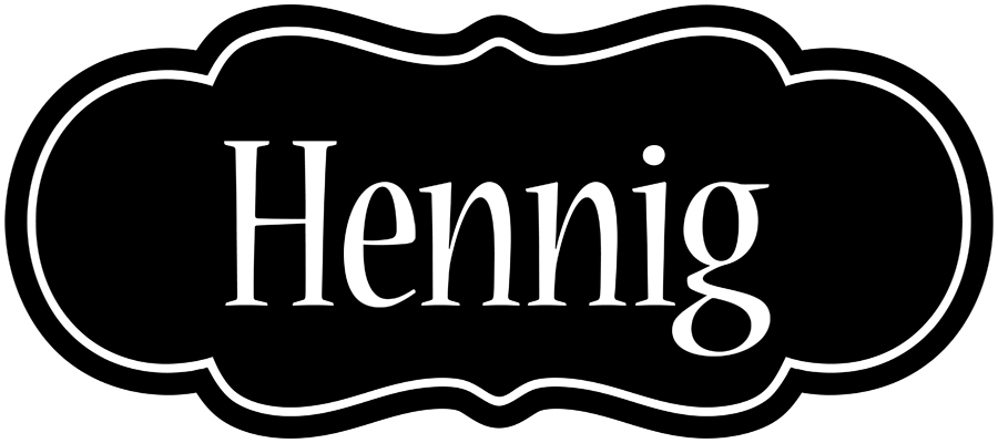 Hennig welcome logo