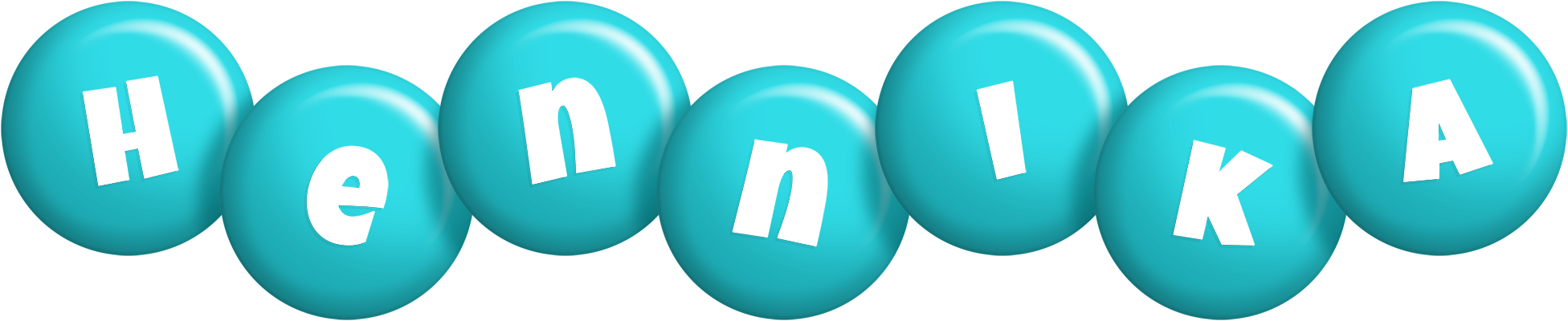 Hennika candy-azur logo