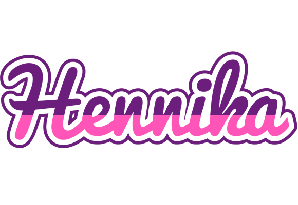 Hennika cheerful logo