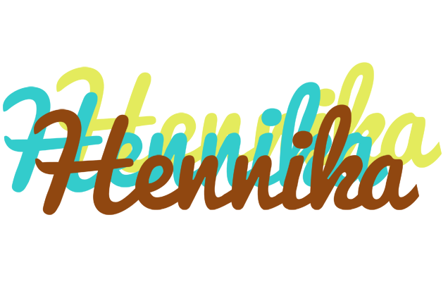Hennika cupcake logo
