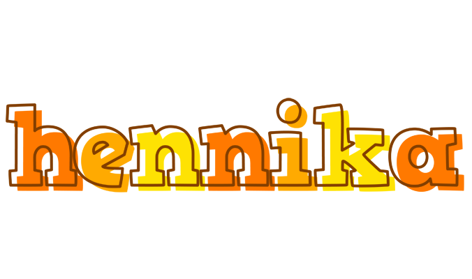 Hennika desert logo