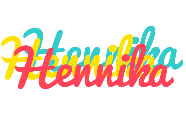 Hennika disco logo