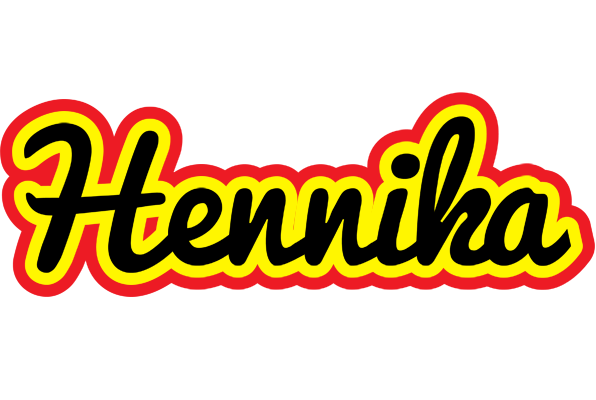Hennika flaming logo