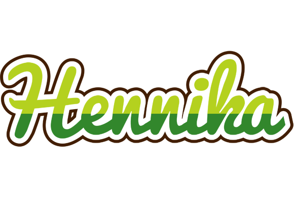 Hennika golfing logo