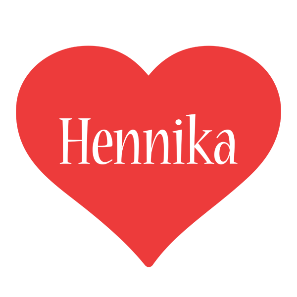 Hennika love logo