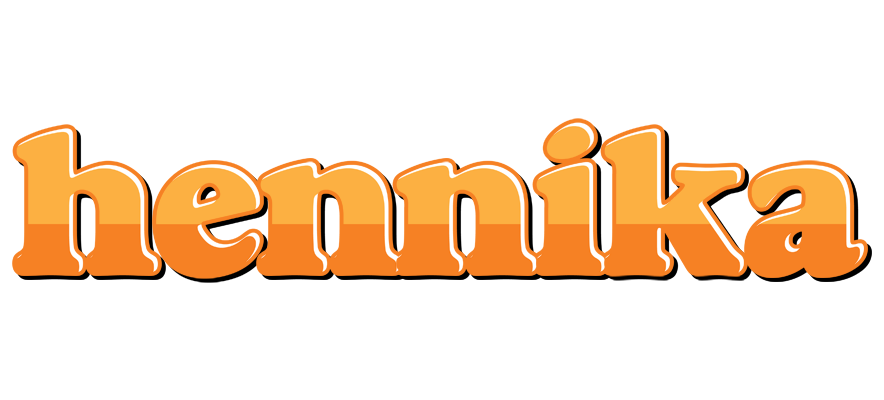 Hennika orange logo