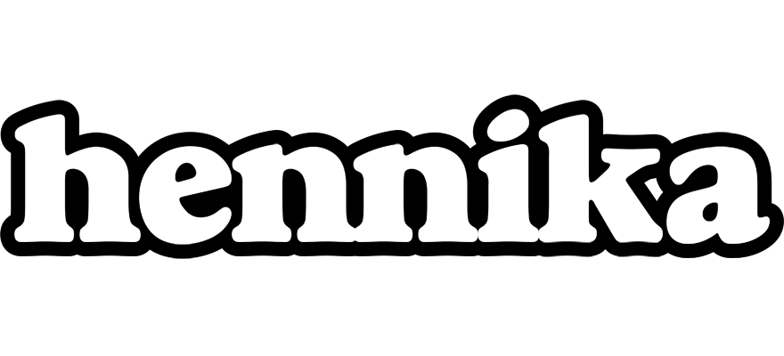 Hennika panda logo