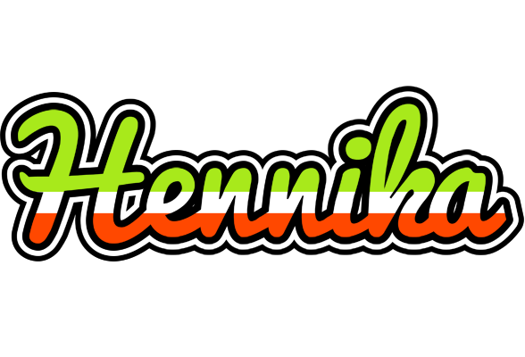 Hennika superfun logo