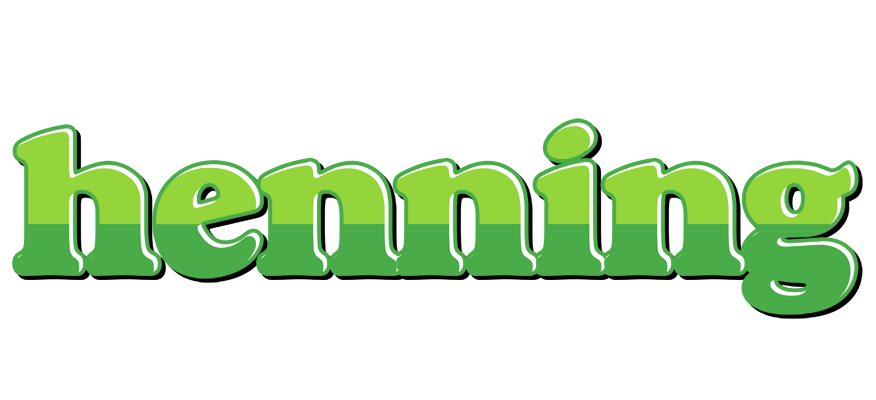 Henning apple logo