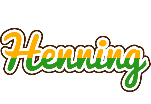 Henning banana logo