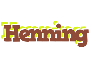 Henning caffeebar logo