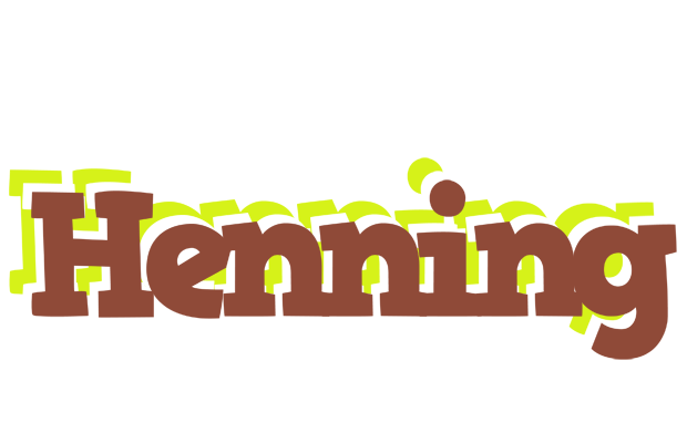 Henning caffeebar logo