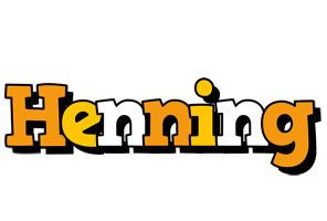 Henning cartoon logo