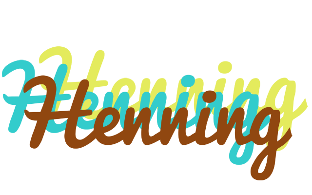 Henning cupcake logo