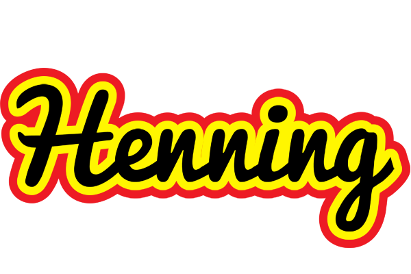 Henning flaming logo