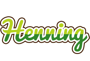 Henning golfing logo