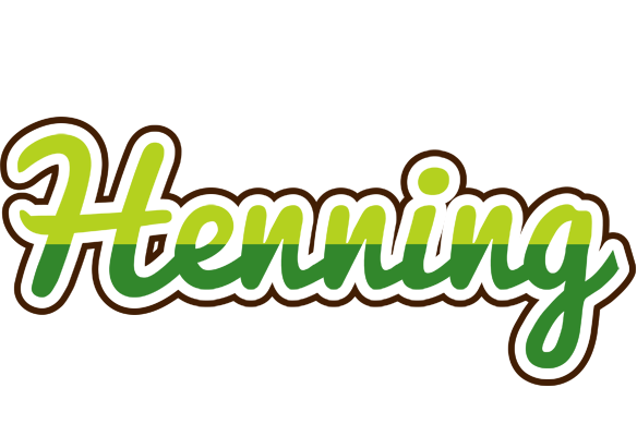 Henning golfing logo
