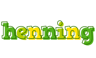 Henning juice logo