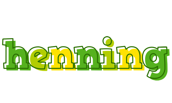 Henning juice logo