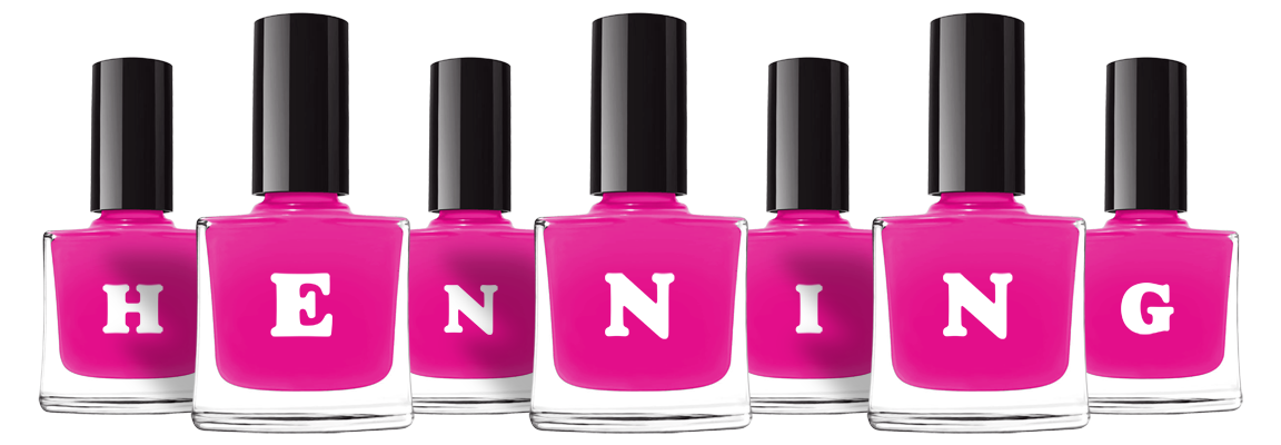 Henning nails logo
