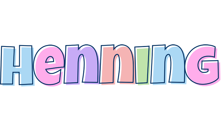 Henning pastel logo