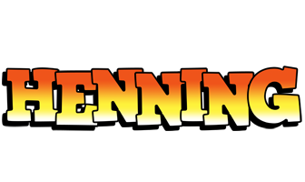 Henning sunset logo