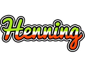 Henning superfun logo