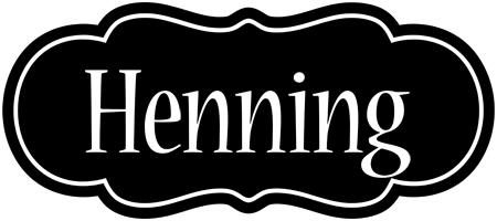 Henning welcome logo