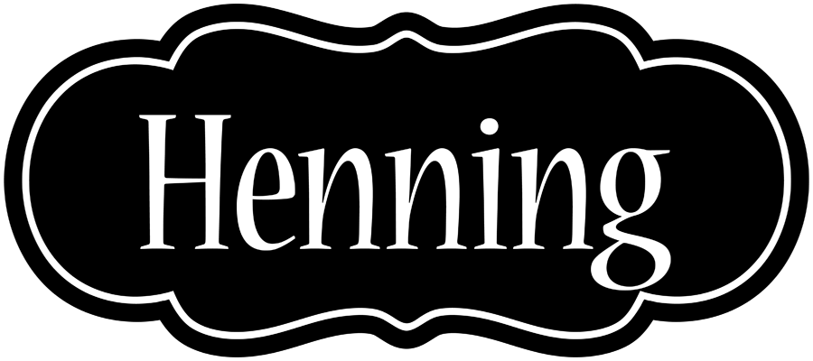 Henning welcome logo