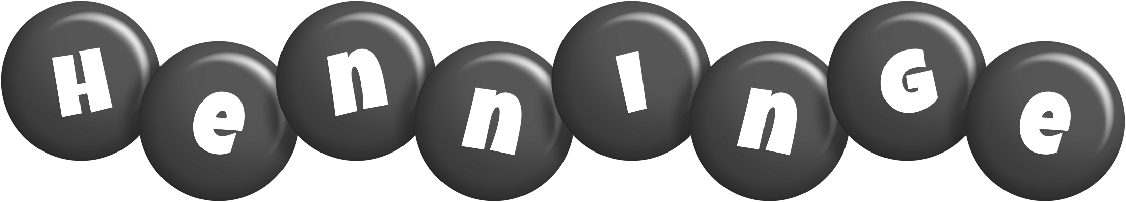 Henninge candy-black logo