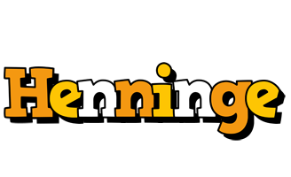 Henninge cartoon logo